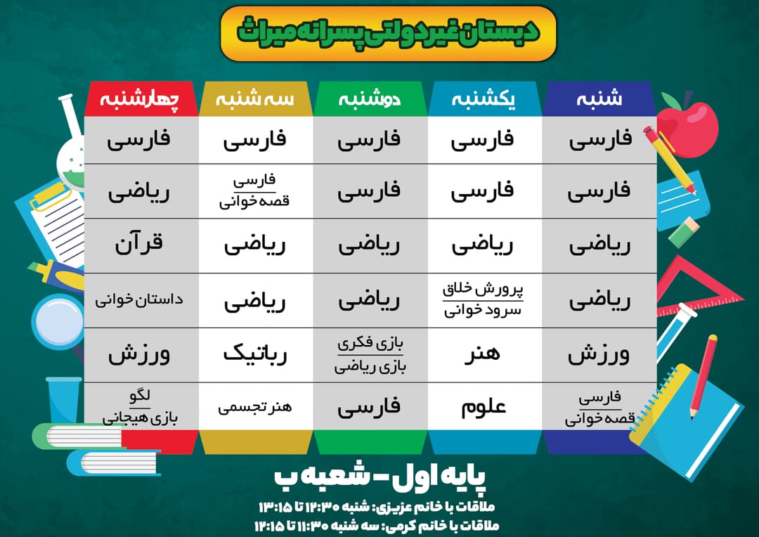 اول ب